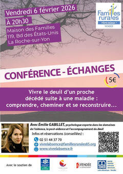 Conférence avec Émilie GABILLET