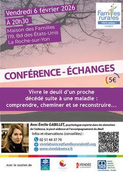 Conférence avec Émilie GABILLET