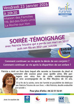 Soirée-témoignage 23 01 2026